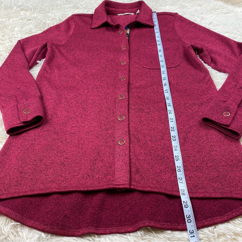 Soft Surroundings Willow Shirt Jacket Size M - Picture 6 of 8